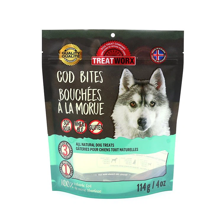 Dog Standing Food Packaging Bag